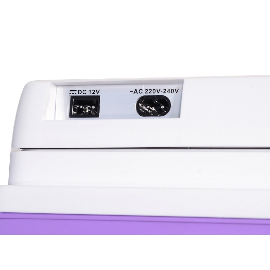 Prenosná autochladnička 23 l 55W/12V/230V fialová/biela