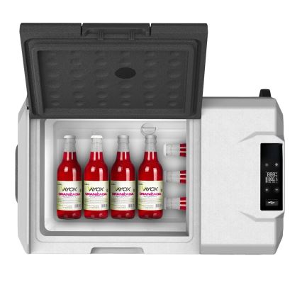Prenosná autochladnička s LCD displejom 40 l 230V/12V/24V čierna