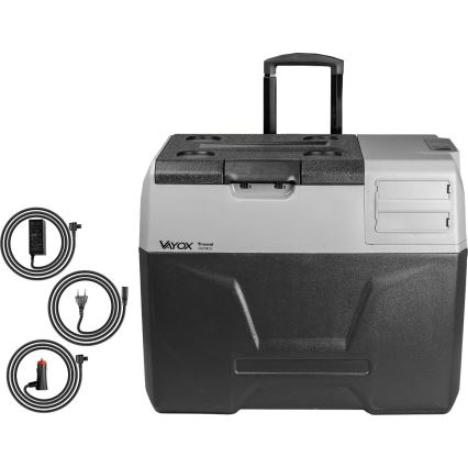 Prenosná autochladnička s LCD displejom 40 l 230V/12V/24V čierna