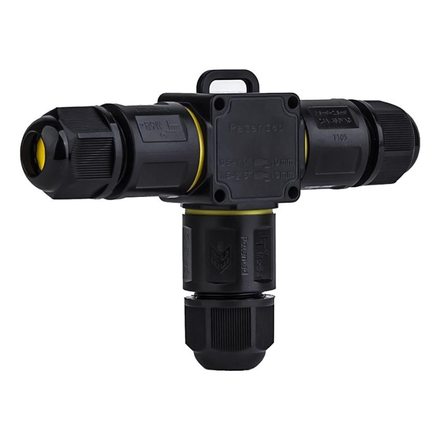 Prepojovací T konektor IP68 450V
