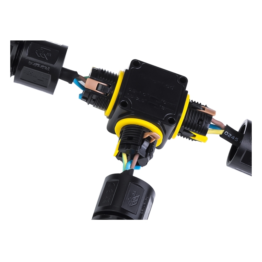 Prepojovací T konektor IP68 450V