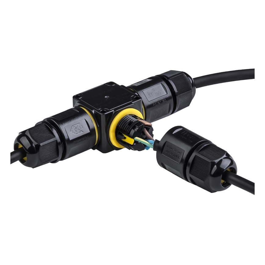 Prepojovací T konektor IP68 450V