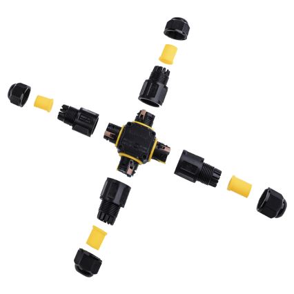 Prepojovací X konektor IP68 450V