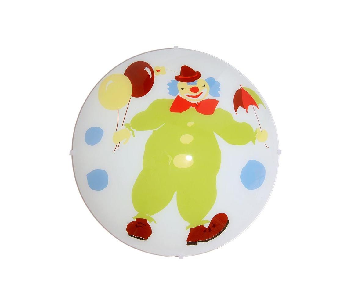 Prezent 1366 - Náhradné sklo CLOWN E27