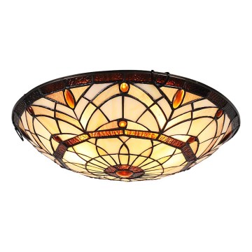 Prezent 1712 - Stropné svietidlo TIFFANY 3xE27/40W/230V