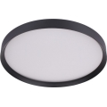 Prezent 17315 - LED stmievateľné stropné svietidlo MAYSA LED/42W/230V 3000/4000/6000K priemer 48,5 cm čierna