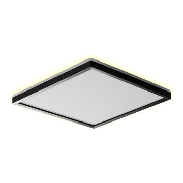 Prezent 27311 - LED Kúpeľňové stropné svietidlo CORDIA SQ LED/12W/230V 3000/6000K IP54 čierna