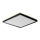 Prezent 27311 - LED Kúpeľňové stropné svietidlo CORDIA SQ LED/12W/230V 3000/6000K IP54 čierna