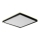 Prezent 27315 - LED Kúpeľňové stropné svietidlo CORDIA SQ LED/24W/230V 3000/6000K IP54 čierna