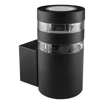 Prezent 31306 - Vonkajšie nástenné svietidlo DAIMA 1xGU10/10W/230V IP44 čierna