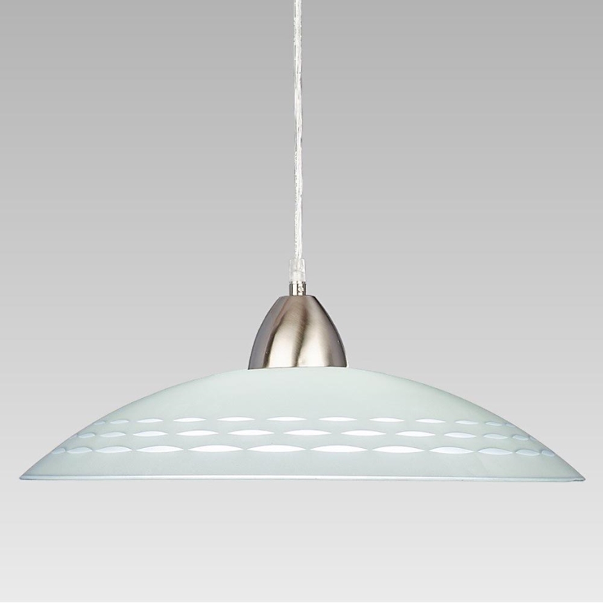 Prezent 45142 - Luster na lanku PLATE 1xE27/60W/230V