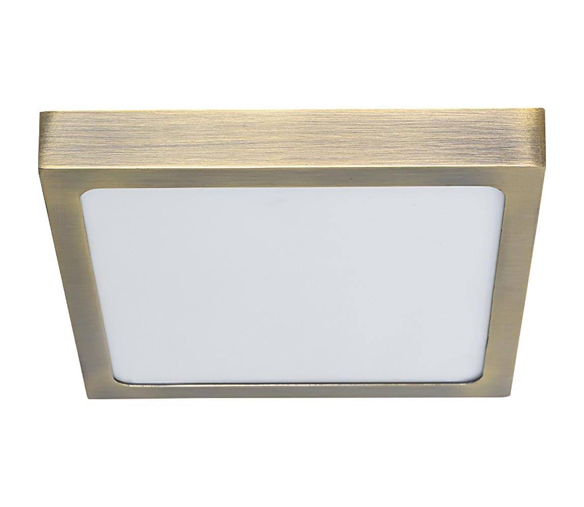 Prezent Prezent - LED Stropné svietidlo LENYS LED/22W/230V 4000K 22,5x22,5 cm mosadz