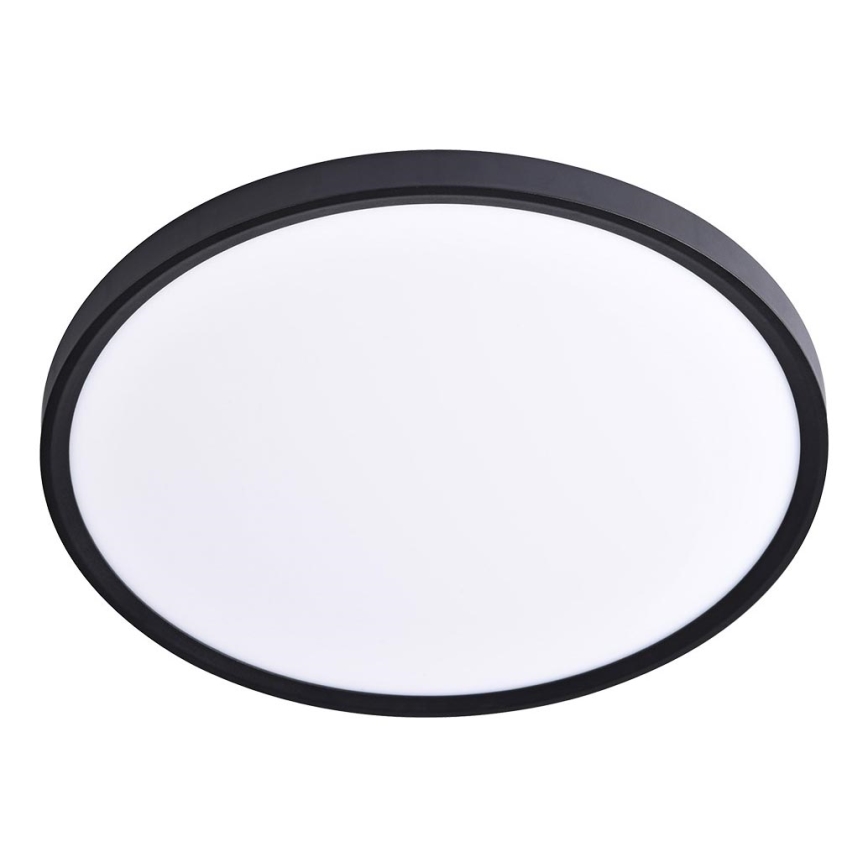 Prezent 70328 - LED Stmievateľné stropné svietidlo TRIMO LED/40W/230V 3000-6000K pr. 50 cm čierna