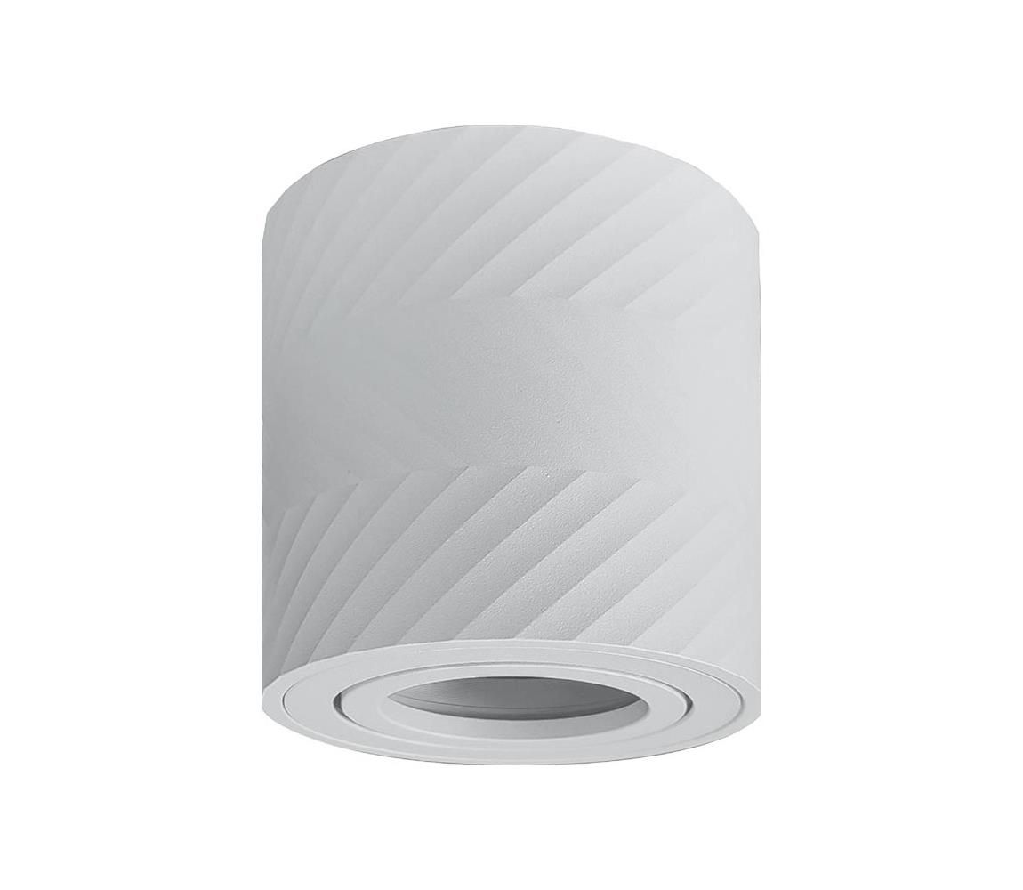 Prezent  - Bodové svietidlo LOTAR 1xGU10/50W/230V priemer 8 cm biele