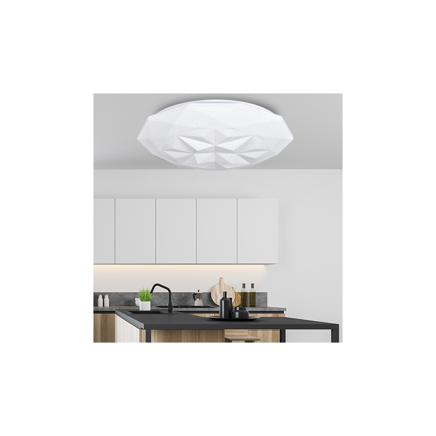 Prezent 71325 - LED Stropné svietidlo ARCTYK LED/35W/230V pr. 39,5 cm