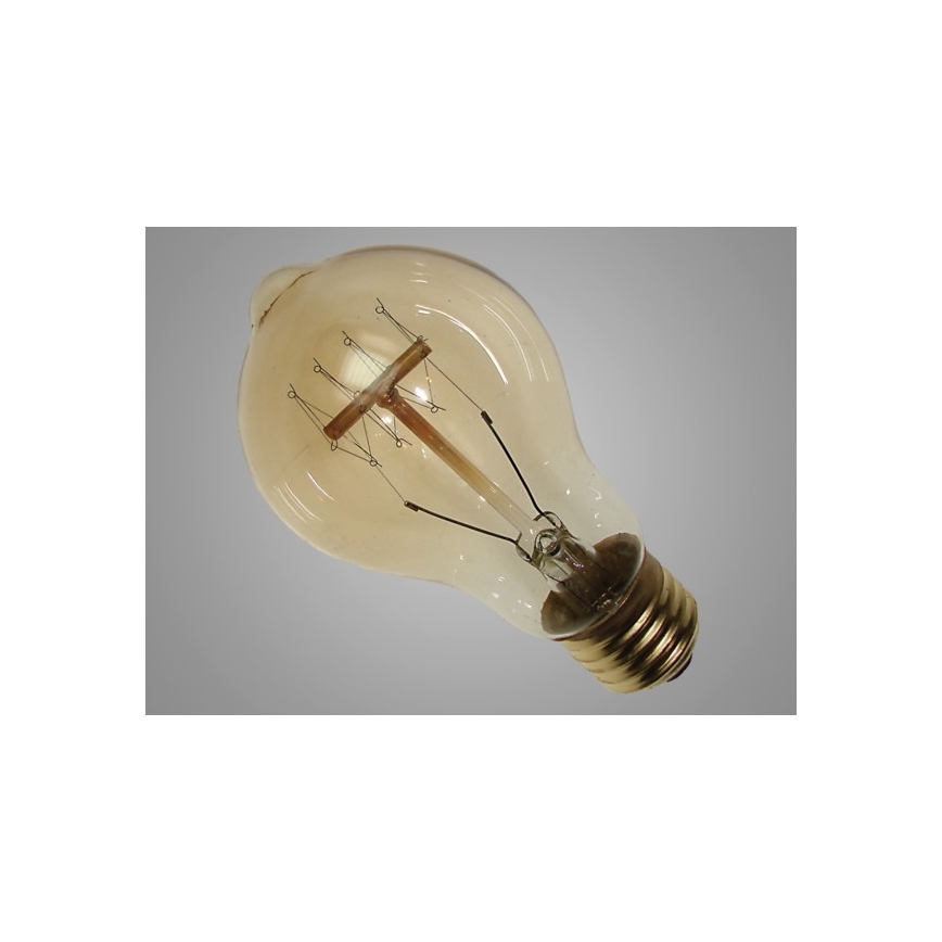 Priemyselná dekoračná stmievateľná žiarovka SCROBB A19 E27/60W/230V 2200K