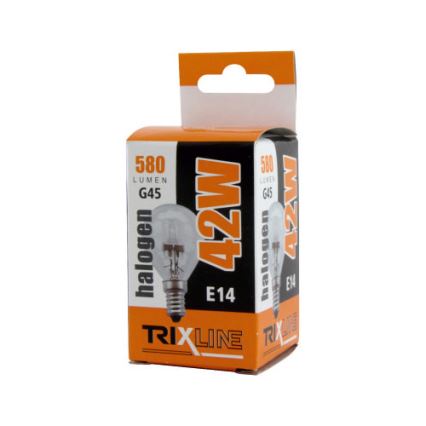 Stmievateľná halogénová žiarovka E14/42W/230W