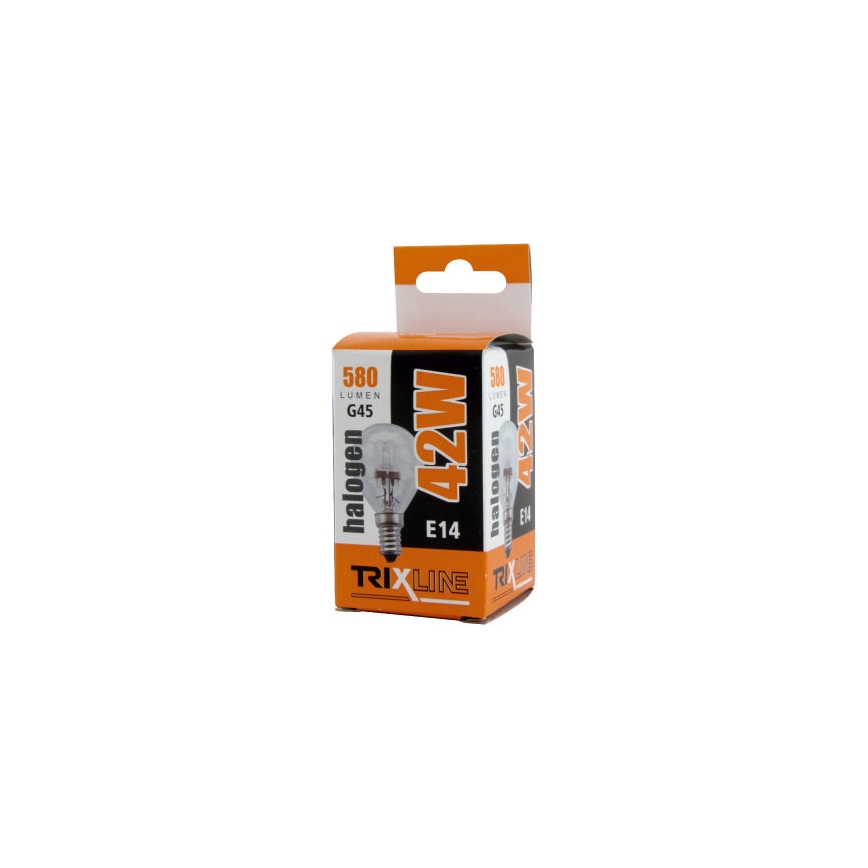 Stmievateľná halogénová žiarovka E14/42W/230W