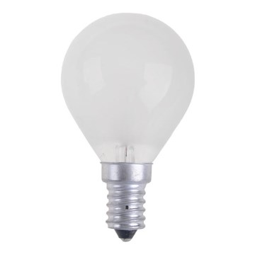 Priemyselná žiarovka BALL FROSTED E14/60W/230V Priemyselná žiarovka BALL FROSTED E14/60W/230V
