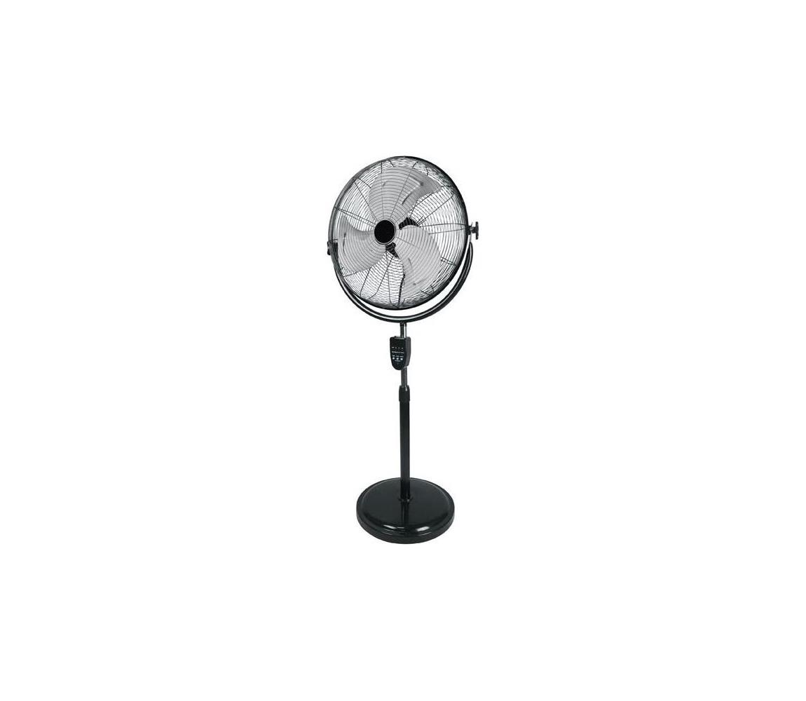 Eurolamp Priemyselný stojanový látor 100 W/230 V, 143 cm, čierny 300-23504
