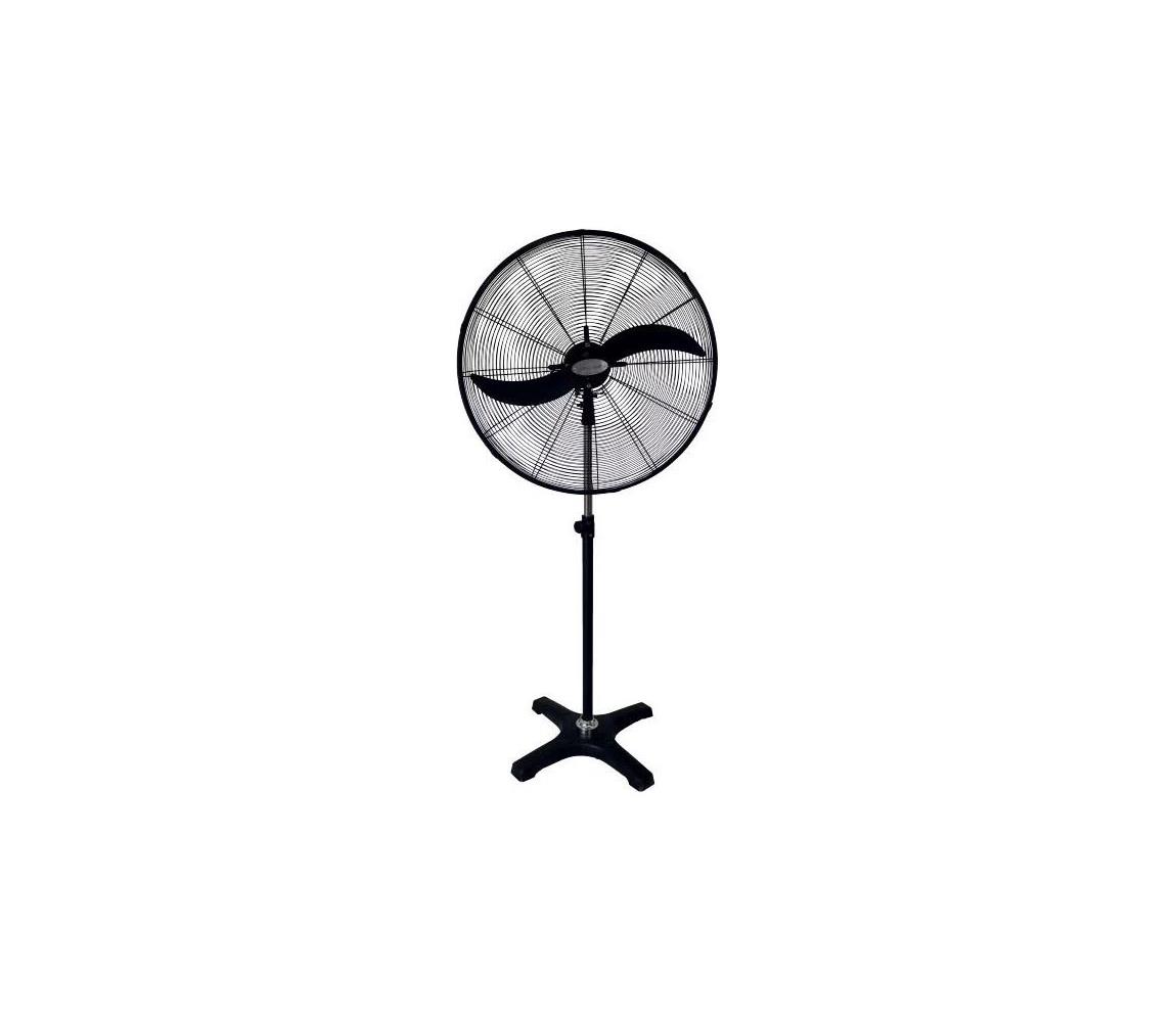Eurolamp Priemyselný stojanový látor 160 W/230 V, 182 cm, čierny 300-23505