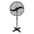 Priemyselný stojanový ventilátor 160W/230V pr. 66 cm čierny