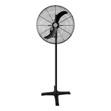 Priemyselný stojanový ventilátor 180 W / 230 V, Ø 66 cm, čierny