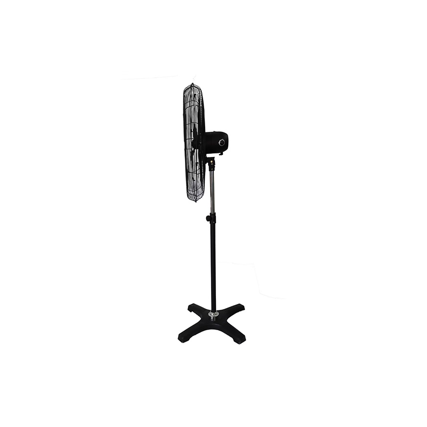 Priemyselný stojanový ventilátor 190W/230V 187 cm čierny
