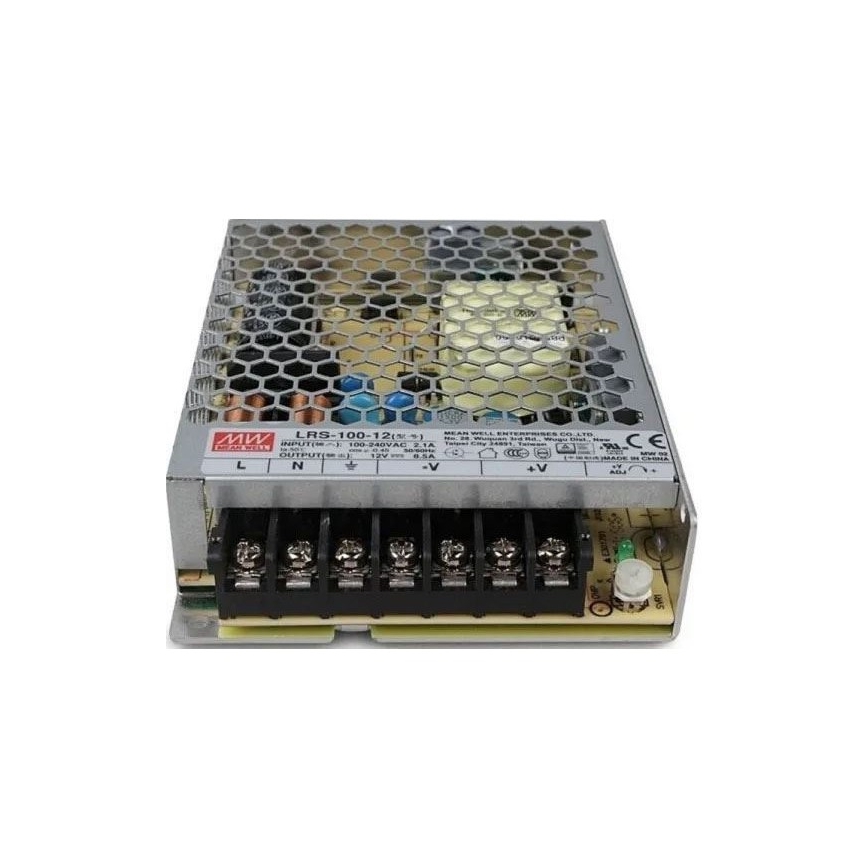 Priemyselný zdroj 100W/12V/230V