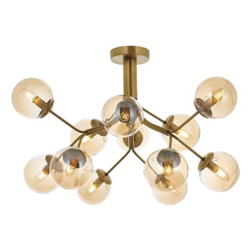 Prímesiový luster VARANA 12xE14/40W/230V bronzový