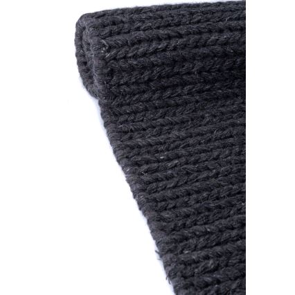 Prírodný koberec FIR WOOL 160x230 cm 2600 g/m2 antracitový