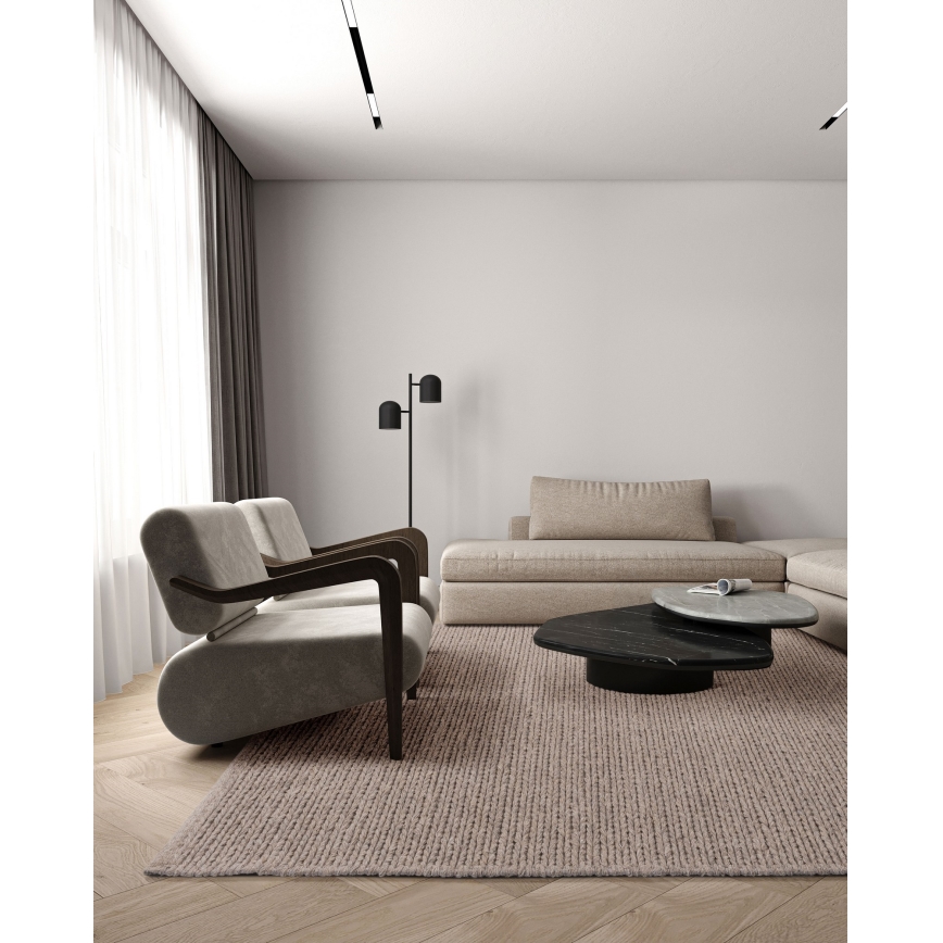 Prírodný koberec FIR WOOL 160x230 cm 2600 g/m2 béžová