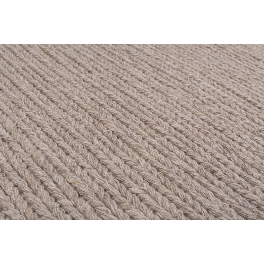 Prírodný koberec FIR WOOL 160x230 cm 2600 g/m2 béžová