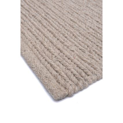 Prírodný koberec FIR WOOL 160x230 cm 2600 g/m2 béžová
