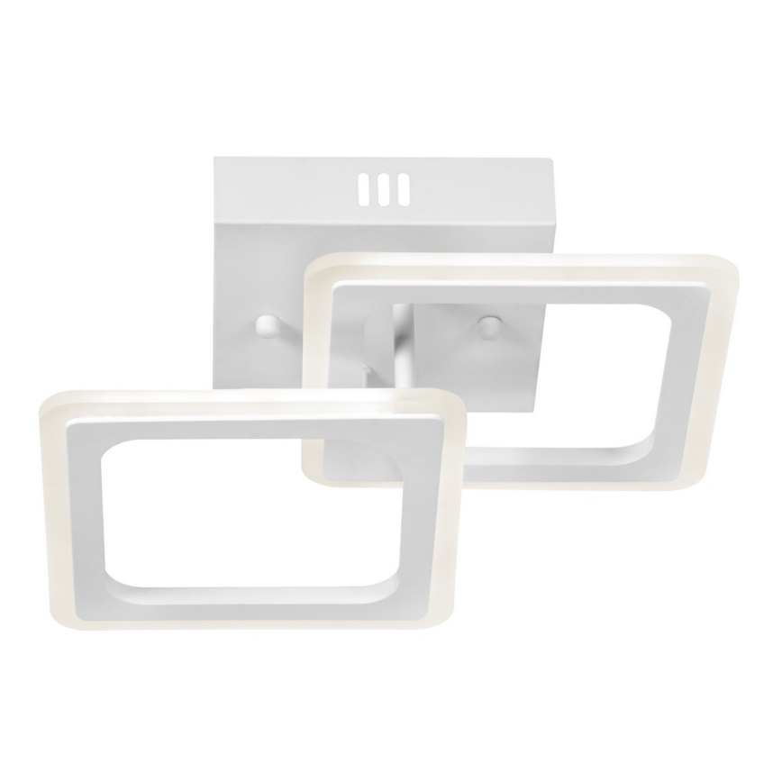 Prisadený luster 2xLED/20W/230V biela