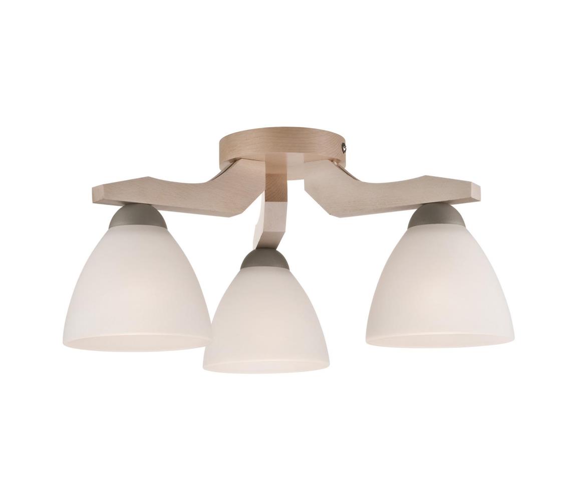 Prisadený luster ADRIANO 3xE27/60W/230V - FSC certifikované