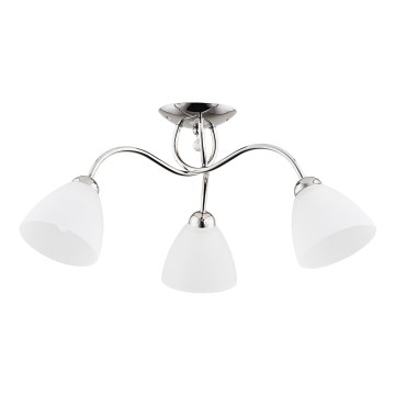 Prisadený luster AMARILLO 3xE27/15W/230V lesklý chróm