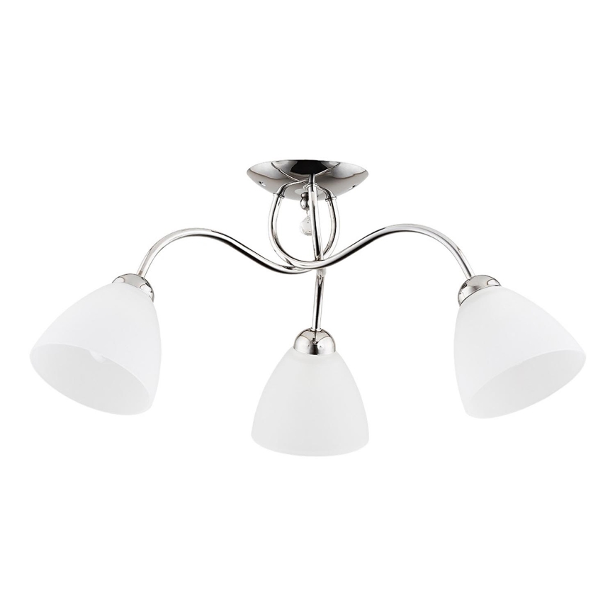 Prisadený luster AMARILLO 3xE27/15W/230V lesklý chróm