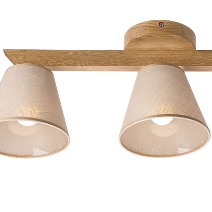 Prisadený luster ANTONIO 3xE14/40W/230V dub