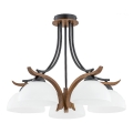 Prisadený luster BAFIA 5xE27/15W/230V hnedá