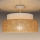 Prisadený luster BOHO 1xE27/60W/230V biela/béžová