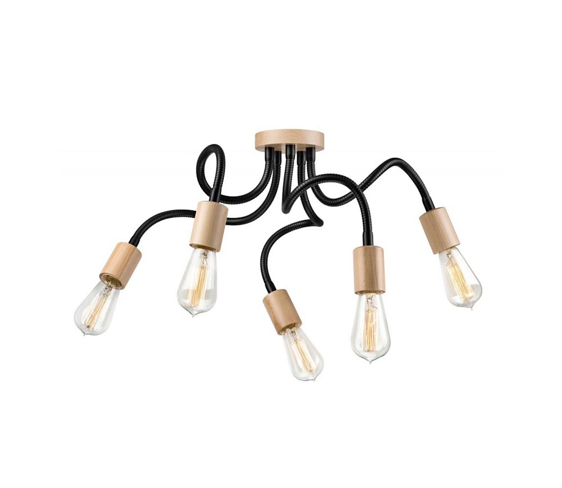 Prisadený luster CAMERON 5xE27/60W/230V - FSC certifikované