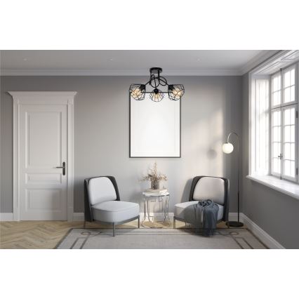 Prisadený luster CEED 3xE27/60W/230V