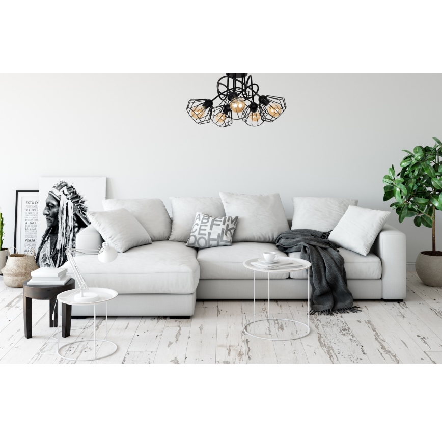 Prisadený luster CEED 5xE27/60W/230V