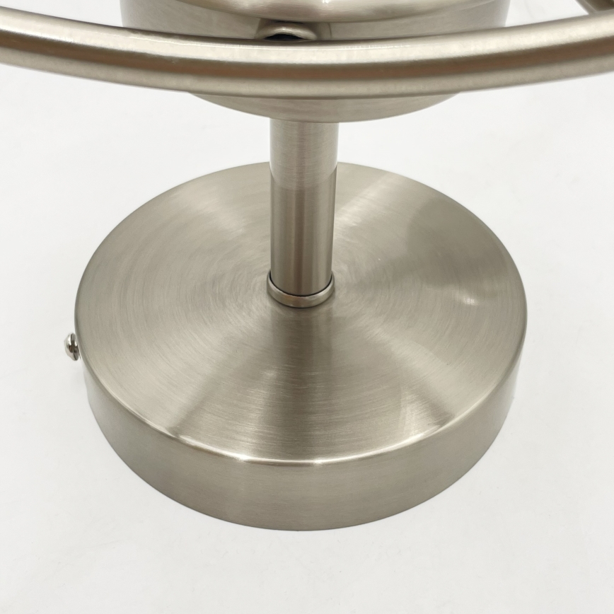 Prisadený luster DONNA 3xE27/60W/230V nikel