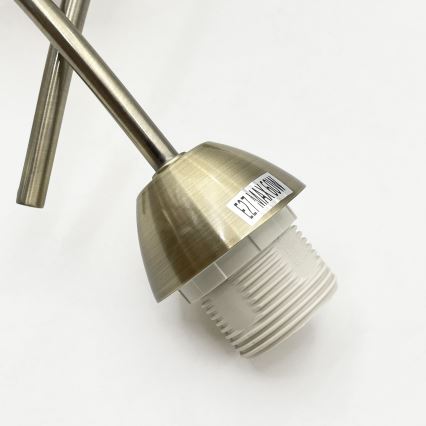 Prisadený luster DONNA 3xE27/60W/230V patina