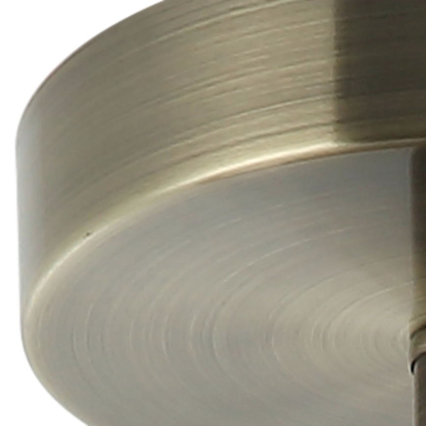 Prisadený luster DONNA 5xE27/60W/230V patina