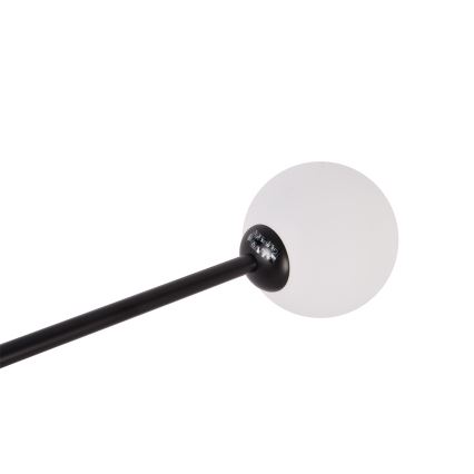 Prisadený luster DORADO 6xG9/28W/230V čierny