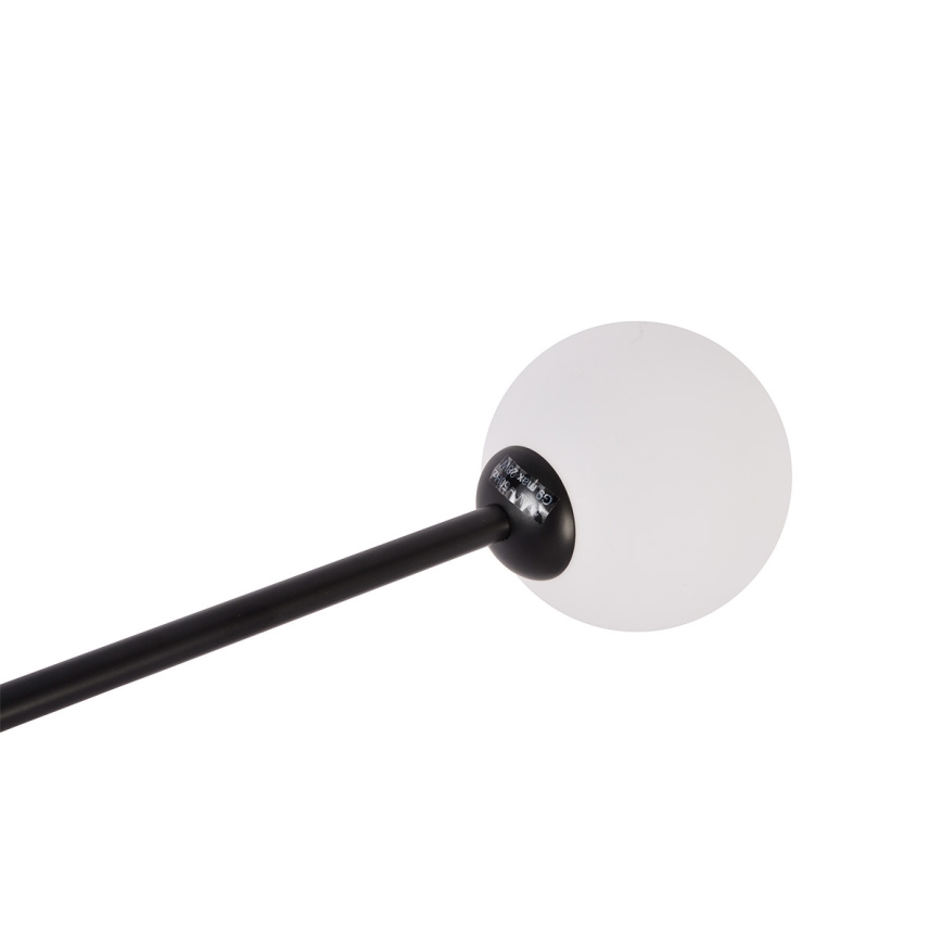 Prisadený luster DORADO 6xG9/28W/230V čierny