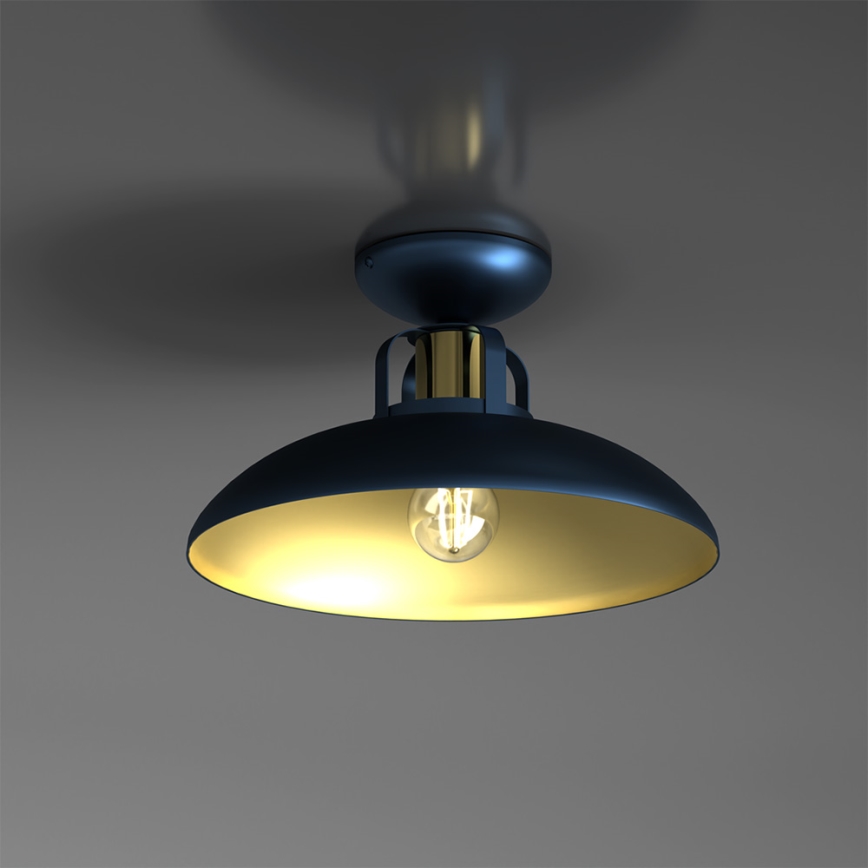 Prisadený luster FELIX 1xE27/60W/230V modrá